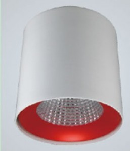 Surface mounted led down light(red)