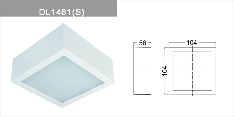 Dimmable led downlight DL146108WS