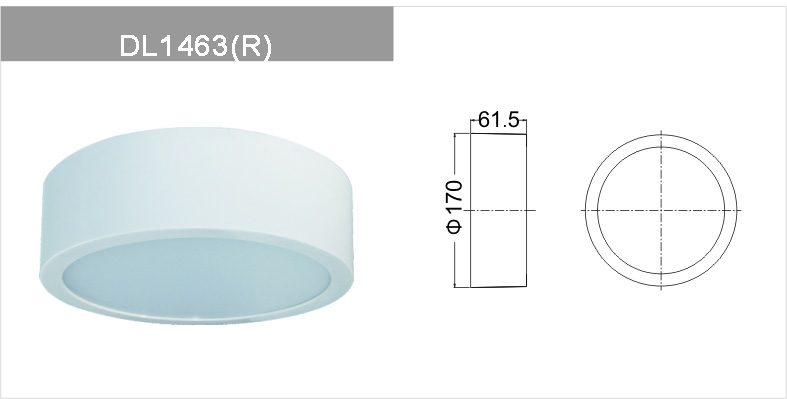 Dimmable led downlight DL146315WR