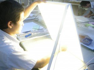 Quality Control Light Frame quality control led panel light | Gorgeous Group Limited
